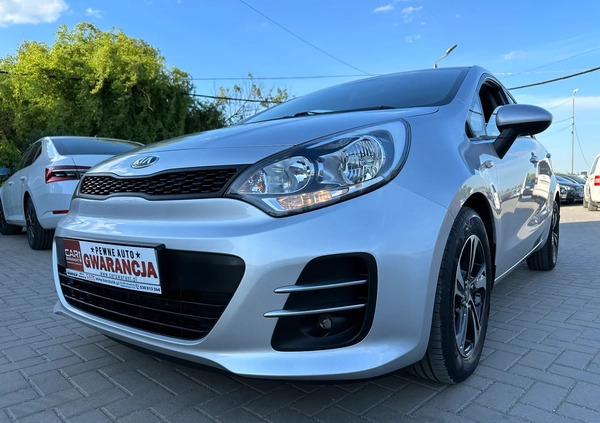 Kia Rio cena 36900 przebieg: 98000, rok produkcji 2017 z Trzebnica małe 667